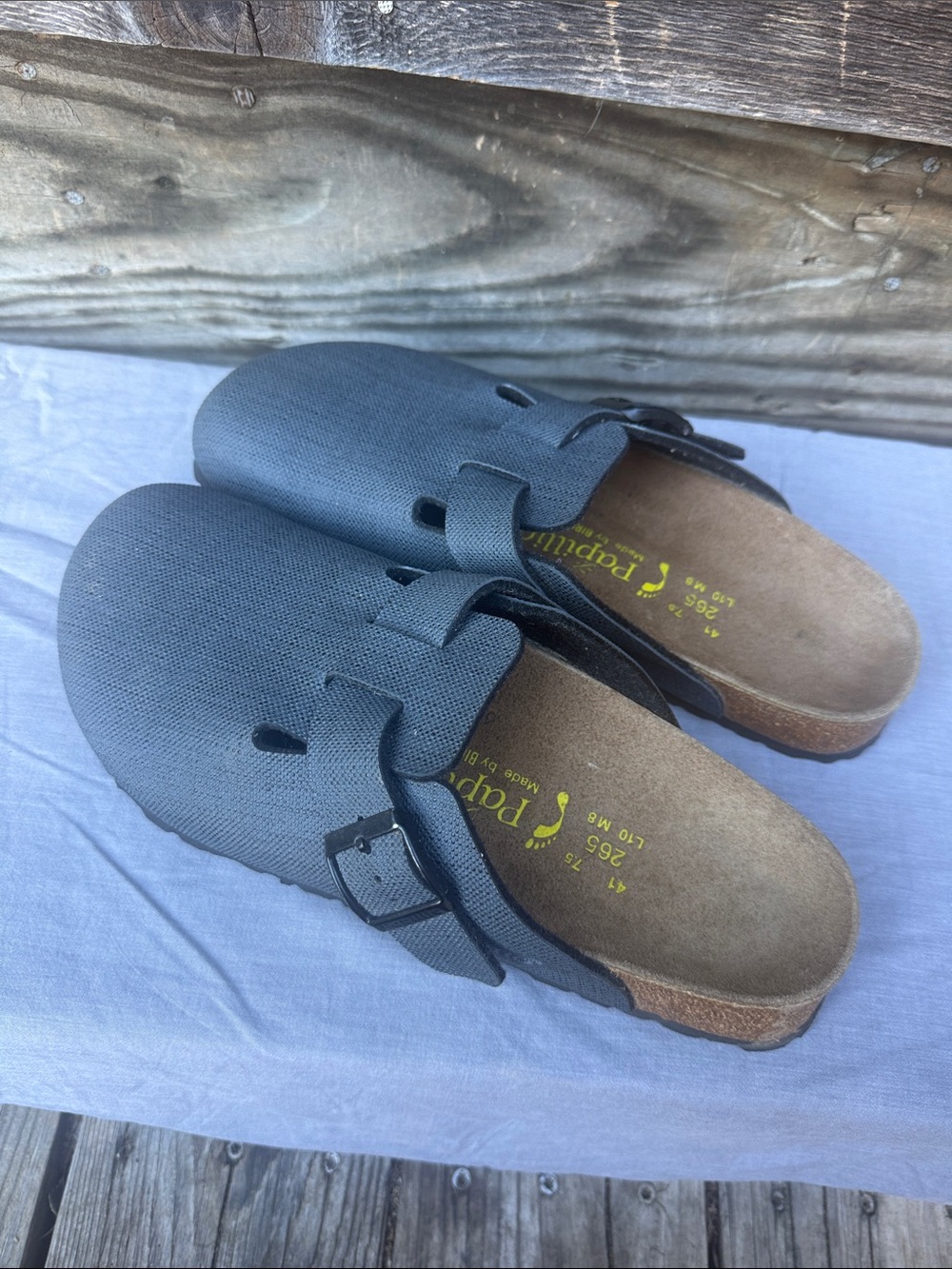 Birkenstock Black Slip-On Clog Mules